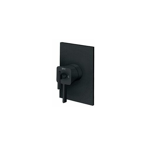 Rosan thermo S.2 black termostatska uzidna baterija sa 2 izlaza Slike