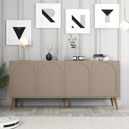 Hanah home komoda lyon 81 - atlas, walnut atlaswalnut console Cene