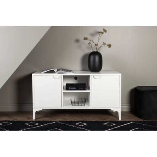 Venture Home TV komoda Piring 40 &amp;times; 63 &amp;times; 120 cm, bijela Slike