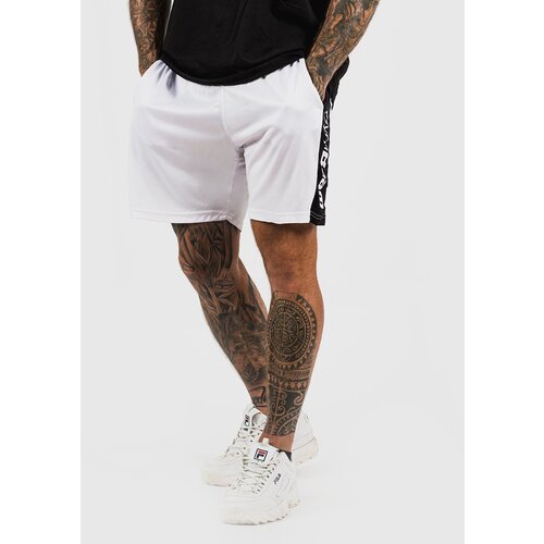 GymBeam Kratke hlače Vertical White Cijene