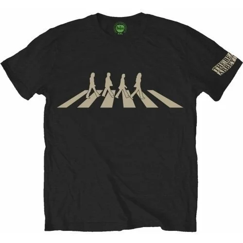 The Beatles Košulja Abbey Road Silhouette Black M