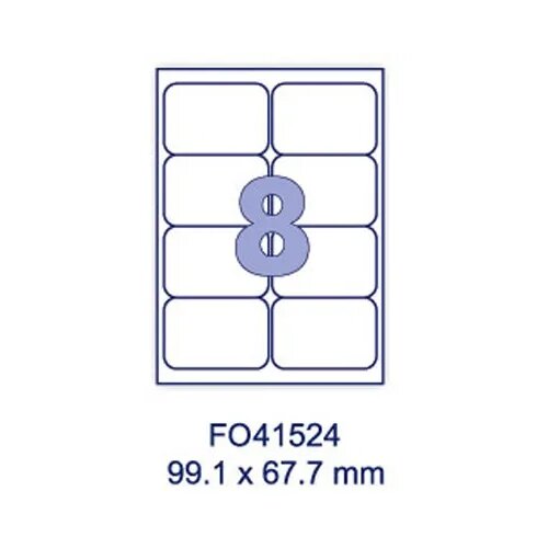 Forpus Etikete 99,1 x 67,7 mm Slike