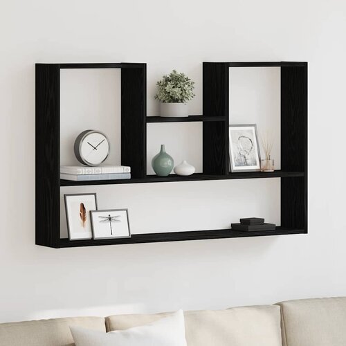  Zidna polica crni hrast 99x15x60 cm inženjerski drvo Cijene