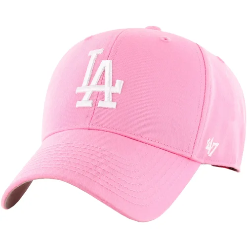 47 Brand MLB Los Angeles Dodgers Jr Cap Ružičasta