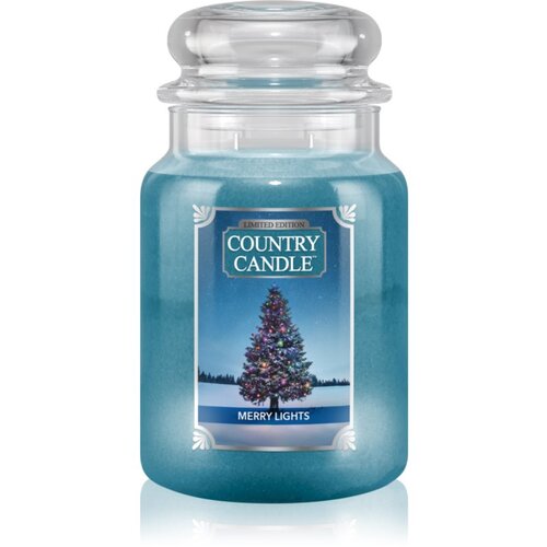 Country Candle Merry Lights dišeča sveča 737 g Cene