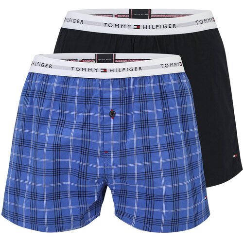 Tommy Hilfiger Underwear Boksarice modra / marine / svetlo siva / off-bela Slike