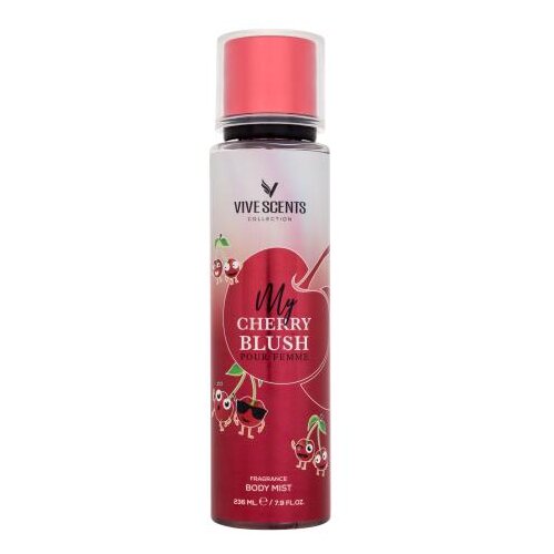 Vive Scents My Cherry Blush 236 ml sprej za tijelo za ženske Cijene