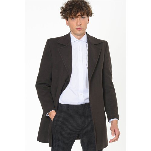 Dewberry PLT8319 MEN'S COAT-COFFEE Cene