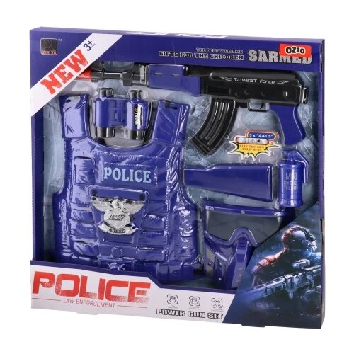 Ozzo police igračka policijski set mitraljez veliki ( 864133 ) Cene