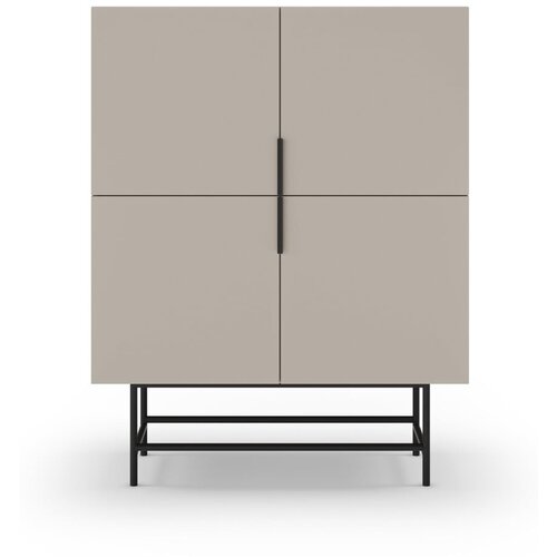 Marckeric Kremno bela omarica 100x128 cm Eldia – Cene