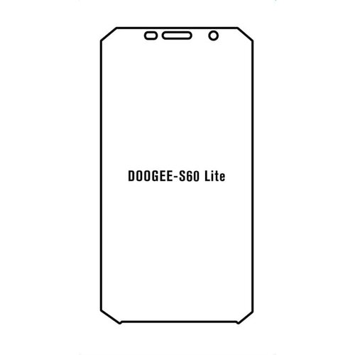 Doogee S60 lite hydrogel za&amp;scaron;titna folija Slike