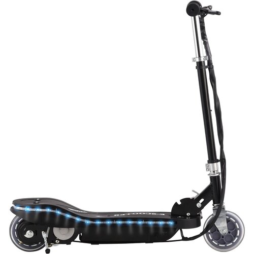 vidaXL Električni romobil s LED svjetlima 120 W crni Cene