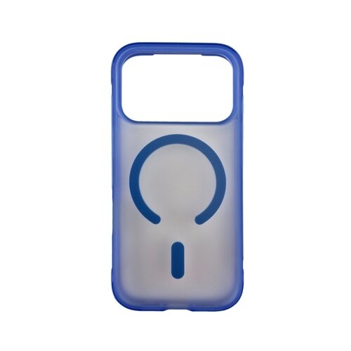  Silikonska futrola Magsafe Remix Iphone 18 Pro Max/17 Pro Max Plava Slike