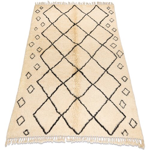 RugsX Preproge BERBER preproga MR1652 Beni Mrirt ročno tkana 160x260 cm Bež Cene