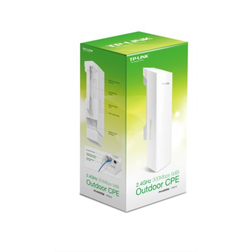 Tp-link CPE210 2.4GHz 300Mbps 9dBi zunanja usmerjena dostopna točka Cene