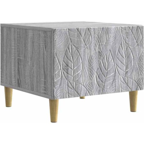 vidaXL Stolić za kavu Siva Sonoma 50 x 49 x 40 cm Konstruirano drvo - Siva Sonoma Cijene