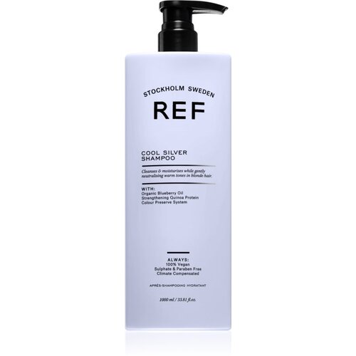 REF Cool Silver Shampoo srebrni šampon neutralizirajući žuti tonovi 1000 ml Cijene