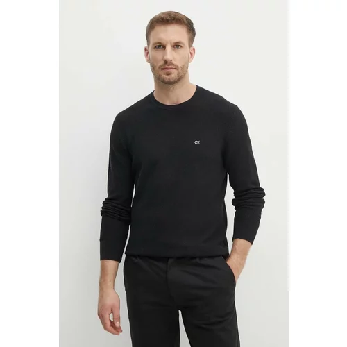 Calvin Klein Pulover za muškarce, boja: crna, lagani, K10K113031