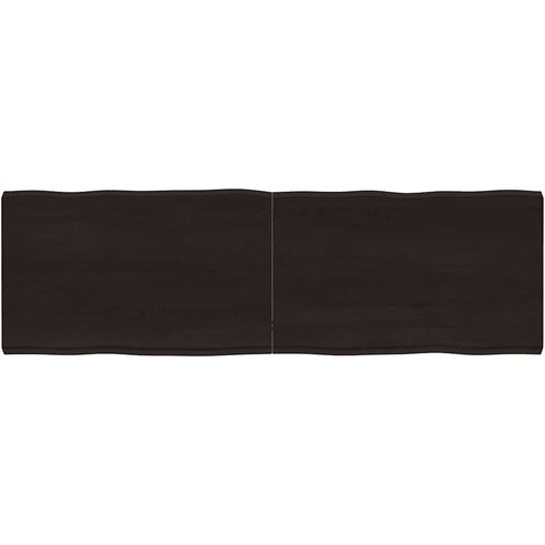 Stolna ploča tamnosmeđa 160x50x(2-6) cm obrađena hrastovina Cene