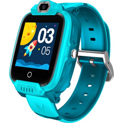 Canyon Jondy KW-44, Kids smartwatch, 1.44&amp;rdquo;IPS colorful screen 240*240, ASR3603S, Nano SIM card, 192+128MB, GSM(B3/B8), LTE(B1.2.3.5.7.8.20) 700mAh battery, built in TF card: 512MB, GPS,compatibility with iOS and android, host: 53.3*43.5*16mm strap: 230*20mm, 48g, Green Slike