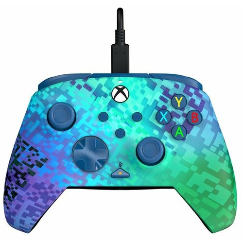 Pdp xbox/pc wired controller rematch glich green Cene