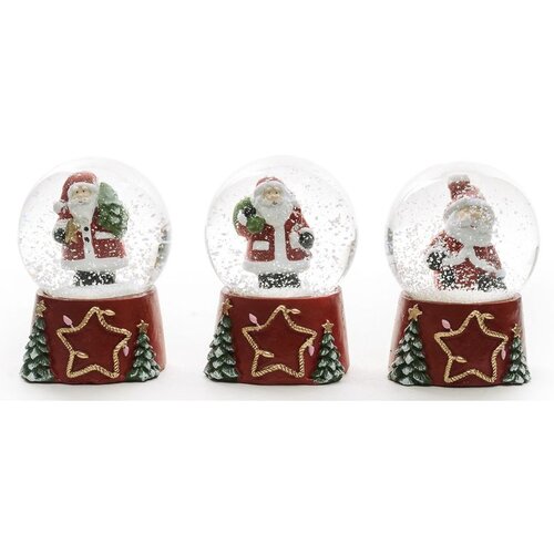Viter Novogodišnja vodena kugla santa star 6 cm Cene