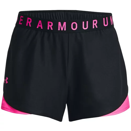 Under Armour Sportske hlače 'Play Up 3.0' roza / crna