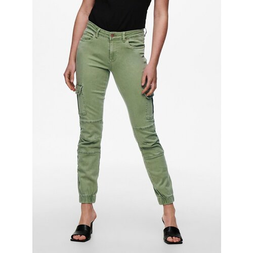 Only Light Green Skinny Fit Jeans Missouri Slike