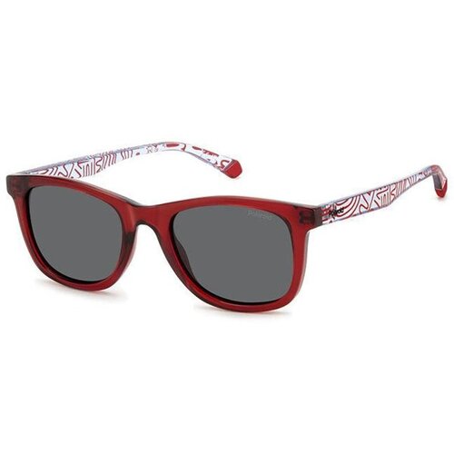 Polaroid Junior PLD8060/S C9A/M9 Polarized ONE SIZE (46) Rdeča/Siva Slike