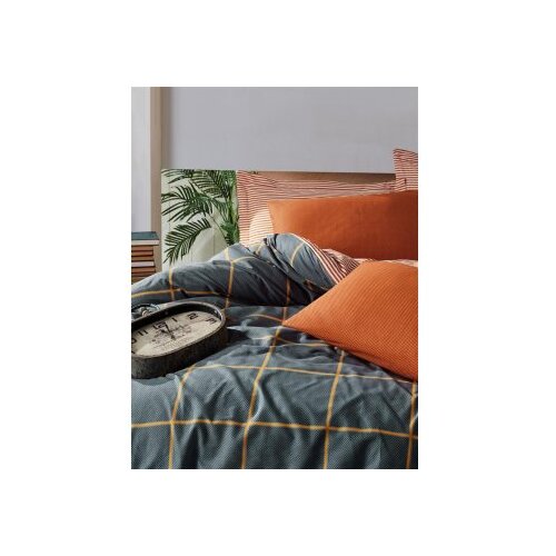 Lessentiel Maison Ranforce posteljina (160x220) Stark Cinnamon Cene
