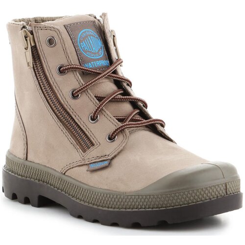 Palladium Polškornji Pampa Hi Lea Gusset 52744206 Zelena Cene