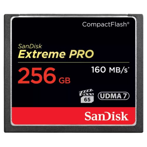 Sandisk Extreme Pro CF 256GB 160MB/s SDCFXPS-256G-X46 Slike