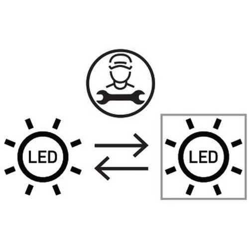 XXXL stropna led-svetilka 40/40/7,5 cm Slike
