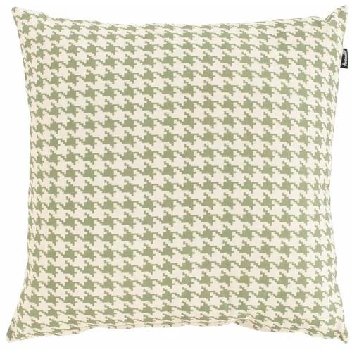 Hartman zeleno bijeli vanjski jastuk Poule, 50 x 50 cm
