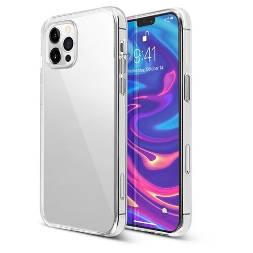 Ultra tanek silikonski ovitek za iPhone 13 Mini - prozoren Slike