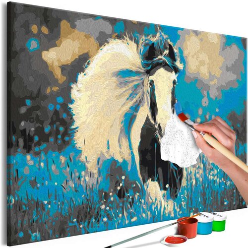  Slika za samostalno slikanje - Running Horses 60x40 Slike
