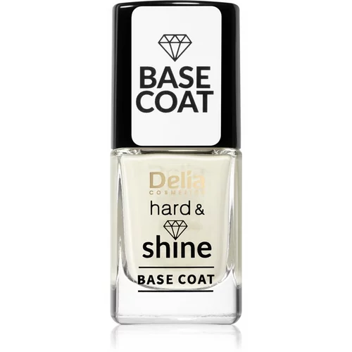 Delia Cosmetics Hard & Shine podlaga za lak 11 ml