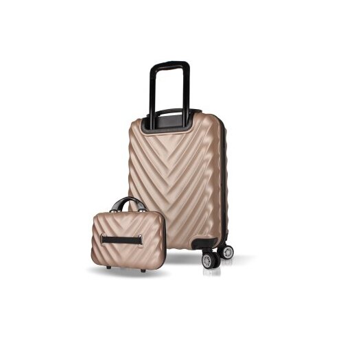 Zoozie Bags set kofera 7316, 2 dijela, zlatna boja Slike