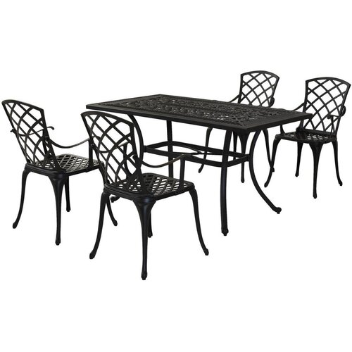 Gardenson Vrtni Set Rhodos, Barva Grafita, 5-Delni Cene