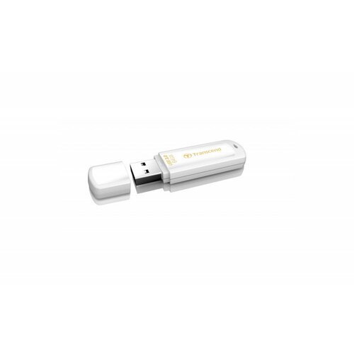 Transcend USB 64GB, JetFlash 730, USB3.1 Gen1, 80/25 MB/s, White Slike