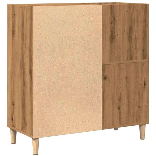 VidaXL Ormarić za ploče Artisan hrast 84,5x38x89 cm izrađeno drvo Slike