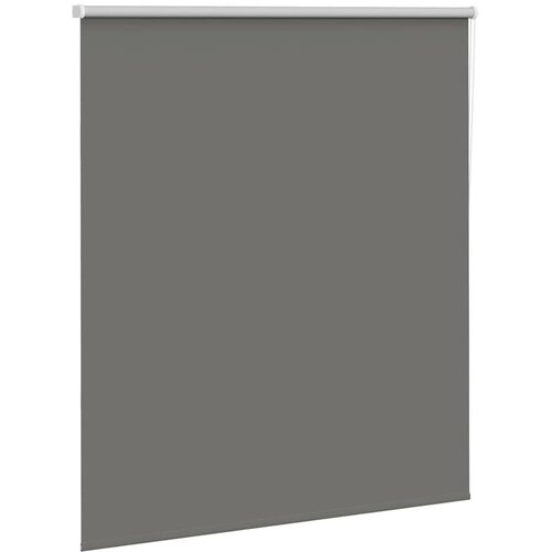 Rolo zavjesa Blackout siva 140x130 cm &amp;Scaron;irina tkanine 136,6 cm Slike