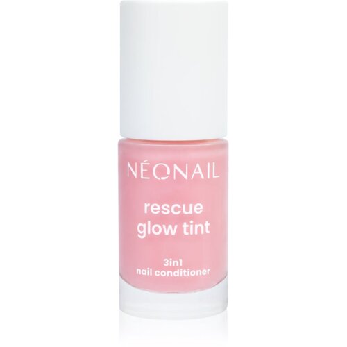 NeoNail Rescue Glow Tint 3in1 Nail Conditioner lak za njegu noktiju nijansa Glitter Rose 7.2 ml Slike
