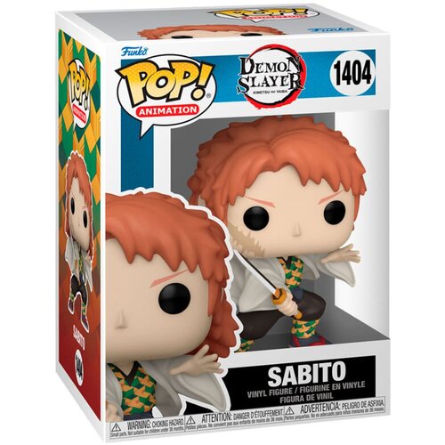 Funko bobble figure anime - demon slayer kimetsu no yaiba pop! - sabito Cene