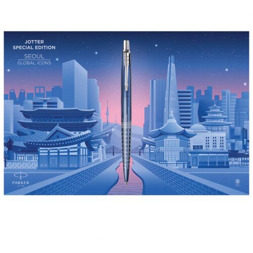  KEMIJSKA JOTTER PARKER GLOBAL ICON SEUL 2221600 PLAVA Slike