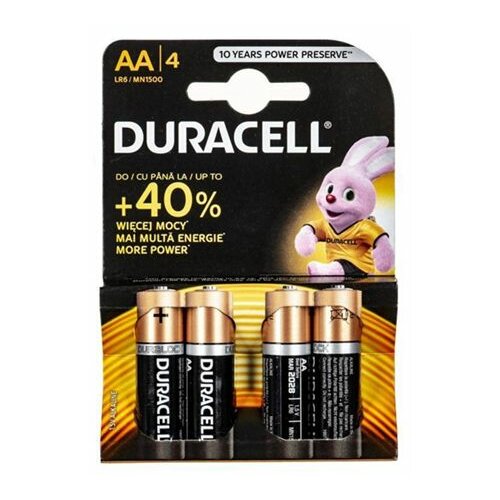 Duracell baterije AA alkalna LR6 Basic duralock 508188, 1/4 Slike