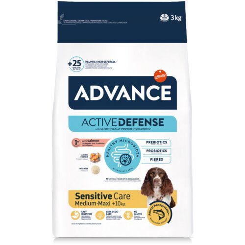 Advance dog adult sensitive salmon 3kg Cene