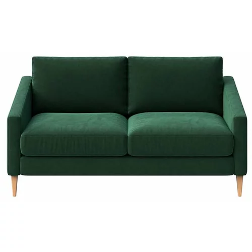 Ame Yens Tamno zelena baršunasti sofa 170 cm Karoto –