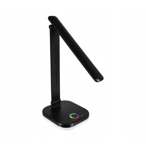  LED RGBW prigu&amp;scaron;iva stona lampa sa bežičnim punjenjem LED/7W/5V USB crna Slike