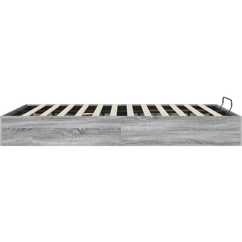  Otoman krevet Siva Sonoma 193 x 120 x 25 cm Iverica - Sivi hrast sonoma 140 x 190 cm Slike